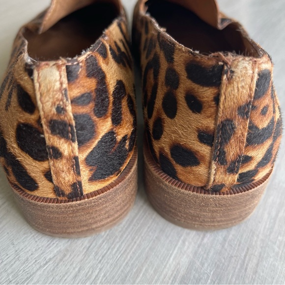 Madewell Shoes The Frances Loafer in Leopard Calf Hair 8.5 Hair On Hide EUC - Picture 7 of 10